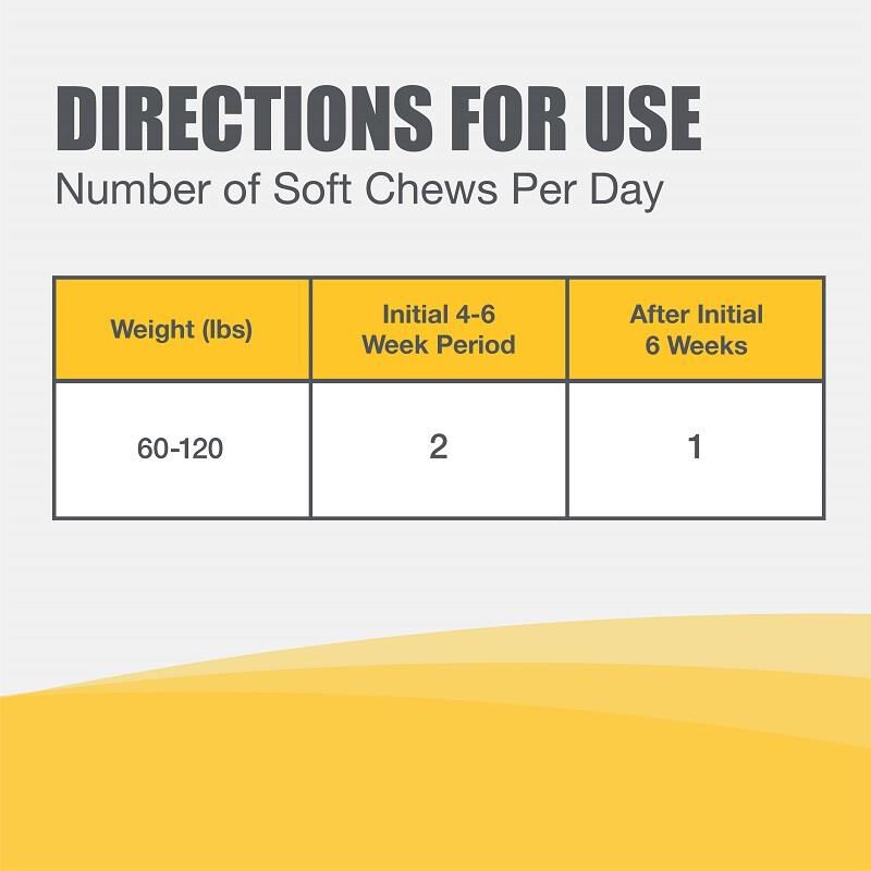 Dasuquin with msm for large dogs soft chews 150 soft chews top
