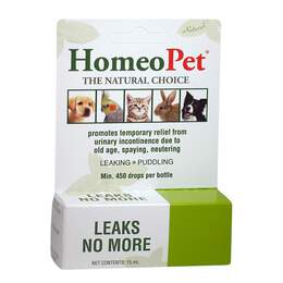 HomeoPet Leaks No More