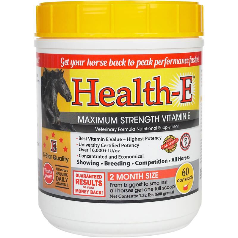 Health-E Maximum Strength Vitamin E for Horses, 500 gms