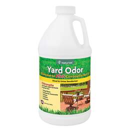 NaturVet Yard Odor Eliminator Plus Citronella Stool and Urine Deodorizer Refill, 64 oz