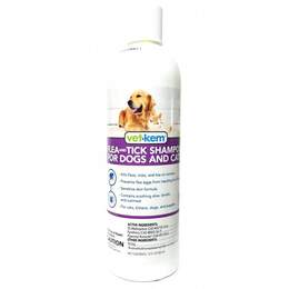 Vet-Kem Flea and Tick Shampoo for Dogs and Cats